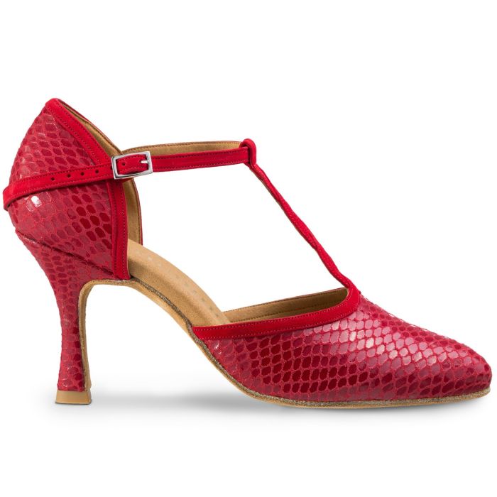 Red Fantasy Professional Flamenco Dance Shoe