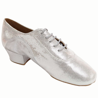 Rummos Ladies Dance Shoes Claire - Glitter/Nubuck Silver - Normal - 70R  Flare - EUR 39